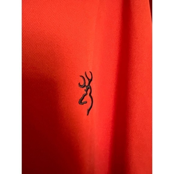 Browning polo shirt orange size‎ L - Picture 3 of 4